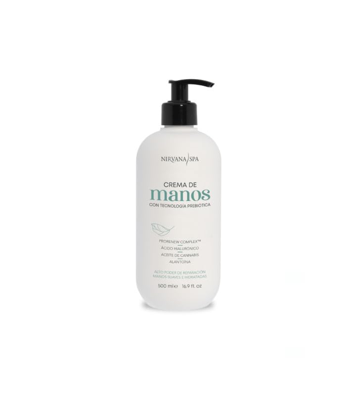 Crème pour les mains 500 ml NIRVANA SPA solution tiraillements et peau sèche