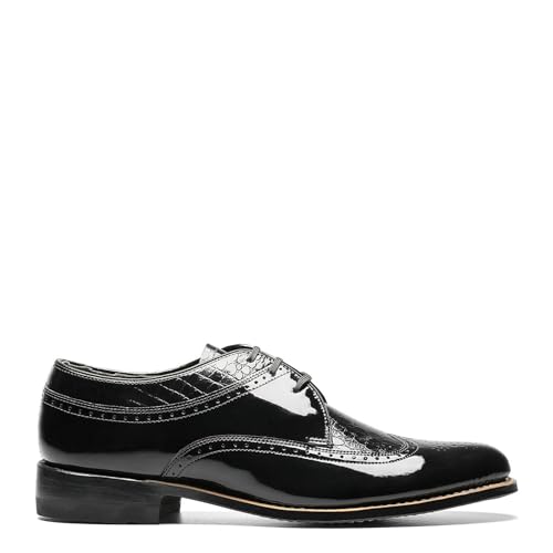 Stacy Adams Men's Dayton Wing-Tip Oxford,Black,12 D2