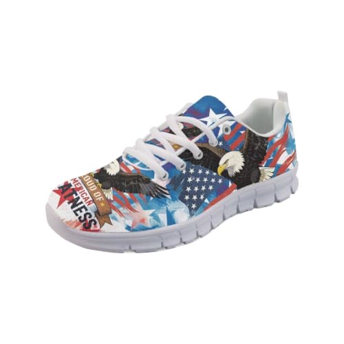 Image of GIFTPUZZ Mens Lace Up Athletic Trainers Running Sneakers Wedge Breathable Gym Lightweight Sports Tennis Shoes