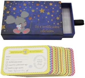 Kit Ratón Pérez – Caja de los Dientes con 24 Certificados + Diari...