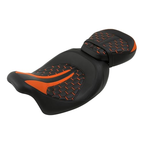 Asiento motocicleta conductor y pasajero para Touring Street Glide y Road King 2009-2023