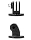 QWORK® 4X Stativ Adapter mit 4X Daumenschrauben, Kompatibel mit GoPro Session, GoPro Fusion, GoPro Hero, GoPro Max, DJI Osmo, SJCAM, Xiaomi Kameras