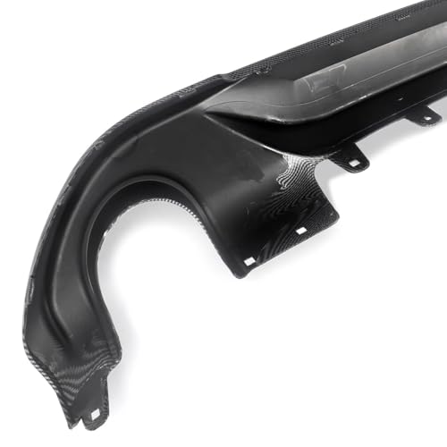 Difusor parachoques trasero X1 F48 2016-2021 con acabado estilo fibra carbono AC 5