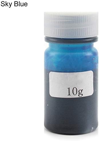 Resin Pigment Epoxy UV Resin Dye Colorant Mix Color DIY Craft Tools 10 Colors - Sky Blue 1pcs qsbai