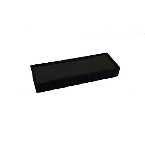 Traxx - Pack of 2 Rubber Stamp Replacement Inkpads for The Traxx 9017 in Black Ink 7/9017