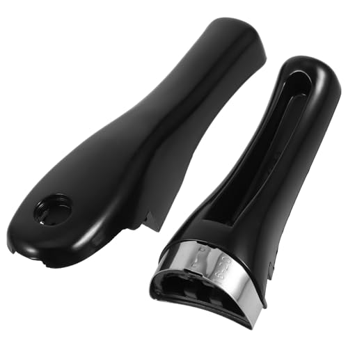 Juego de manija para olla a presión General, manija larga de baquelita con tornillo, piezas de repuesto resistentes al calor para ollas a presión de 18-22cm, accesorio de cocina miniatura 1