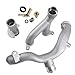 Aluminum Water Pump Coolant Outlet Pipe Kit Compatible with Land Rover LR4 Range Discovery Sport Velar Jaguar XJ XF XE F-Type F-Pace 2010-2022 3.0L V6 / 5.0L V8 Replaces LR092992 LR028136 LR049990