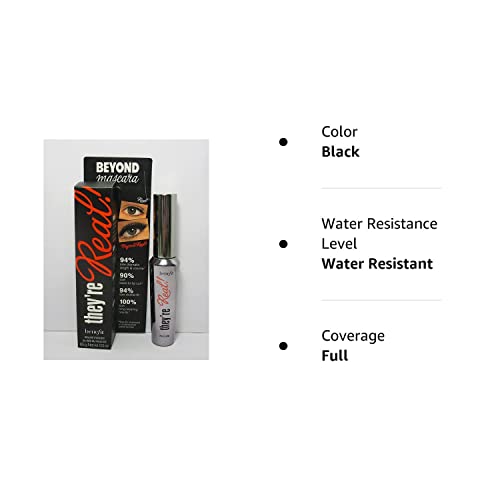 Benefit Cosmetics They're Real! Mascara Full Size,Black, 0.3 Oz - Image 8