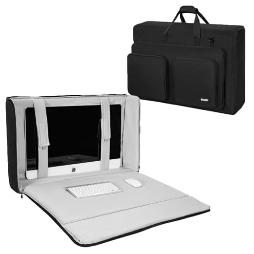 Can i put a portable monitor in checked luggage WELIDAY Monitor Carrying Case
