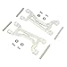 Produktbild Kompatibel mit dem TRAXXAS 1/10 MAXX Remote Control Car Aluminium Hohe Qualität F/R Up Arms Teile (Silber, A)