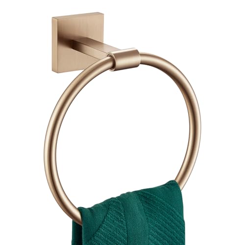 KOKOSIRI Hand Towel Holder Wall Mounted Towel Ring Bathroom Accessories