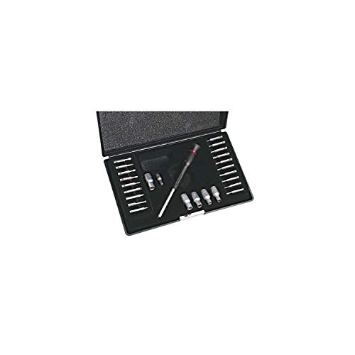 Preisvergleich Produktbild Brüder Mannesmann Werkzeug Mannesmann Feinmechaniker-Steckschlüssel- und Bitsatz 26-tlg, M11720