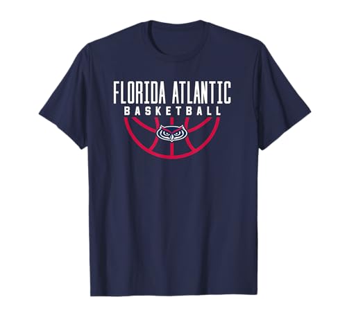 Florida Atlantic University FAU Owls Basketball T-Shirt