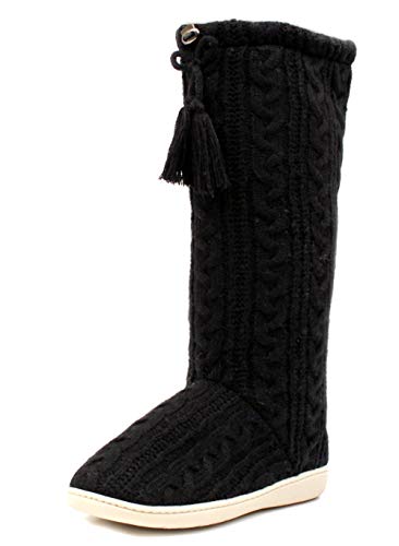 Luckers Women’s Knit Tall Slipper Boot2