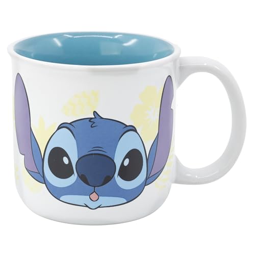 TAZZA MUG STITCH DISNEY IN CERAMICA 470 ML IN CONFEZIONE