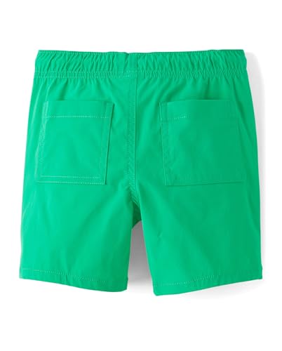 Gymboree Boys' and Toddler Quick Dry Tie Front Jogger Shorts4