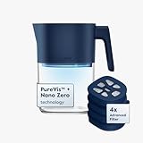 LARQ Hydrated AF Set - Pitcher PureVis 1.9L, Monaco Blue + 4 Advanced Filters