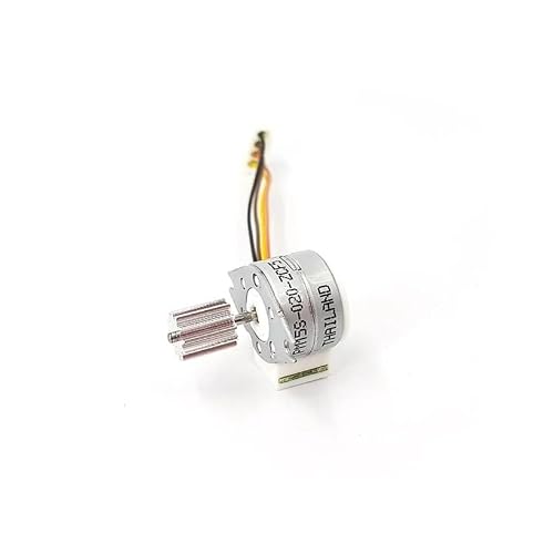 AARTERZZA 15mm 2-Phases 4-Wires NMB Stepper Electronic Starter with 12 Teeth Gear 28 Ohms 18 Degrees