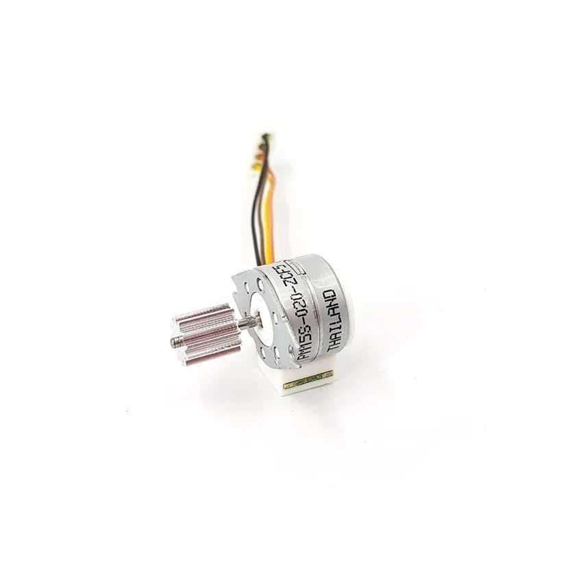 Motor paso a paso NMB de 15mm 4 hilos 28 ohms con engranaje 12T