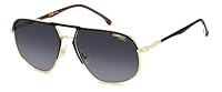 Carrera Men's CARRERA 318/S Sunglasses, Matte Black Gold, 60 mm