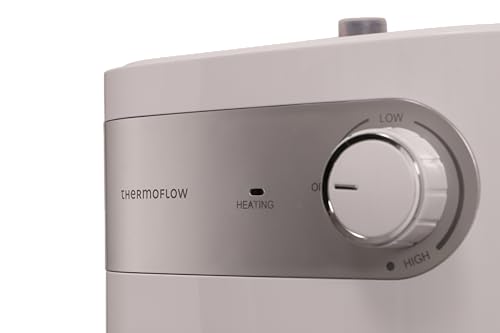 Thermoflow DS 5U Untertischspeicher/Niederdruckspeicher/Warmwasserboiler 5 L Speichervolumen/G 1/2\ Anschluss / 30–65 °C/geeignet für Niederdruckarmatur/mit Metalltank/Energieklasse B
