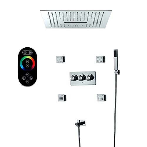�~���[�W�b�N�V�����[�V�X�e�� LED RGB�����R���t���֌��Z�b�g �V����t�����R���{ �n���h�w���h�X�v���[��16�C���`���C���w�b�h�A�����p�f�����A�{�f�B�W�F�b�g�t���A�N�������b�L