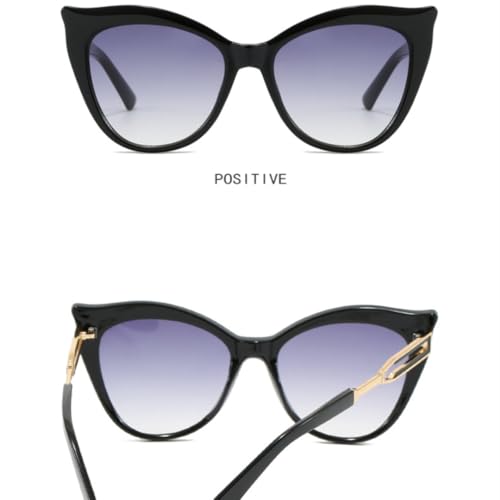 Lunettes de soleil œil de chat dégradées tendance été