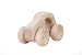 Lobito Jouets en Bois F500 Voiture | Jouets Montessori pour Bébés | Motricité Sensorielle | Cadeau pour Enfants de 1 2 3 Ans pour Garçon ou Fille | Modelé sur la Légende Italienne (Naturel)