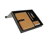 3A Set Of 4 Notebooks With Pen With Medallion With Card Case - Light Beige