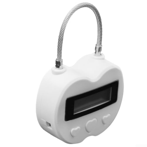 Candado electrónico con pantalla LCD recargable por USB para maletas 6