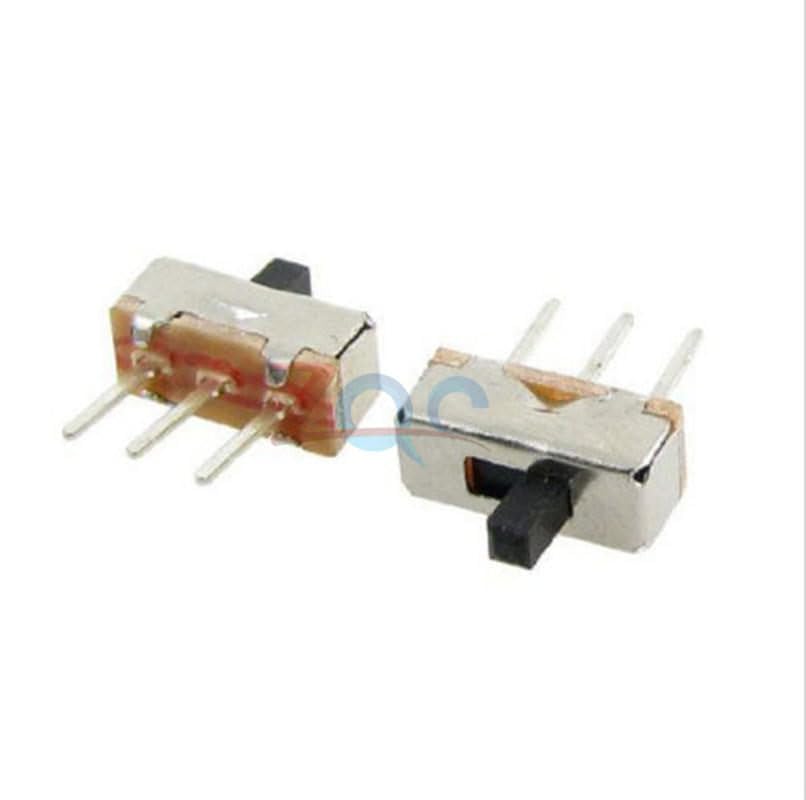 20PCS SS12D00G3 Slide Switch 2 Position SPDT 1P2T 3Pin PCB Panel Mini Vertical Toggle Switches for DIY Electronic Accessories