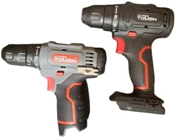 Hyper Tough 20V & 12V Cordless Drills Combo Bare Tools No Battery No Charger