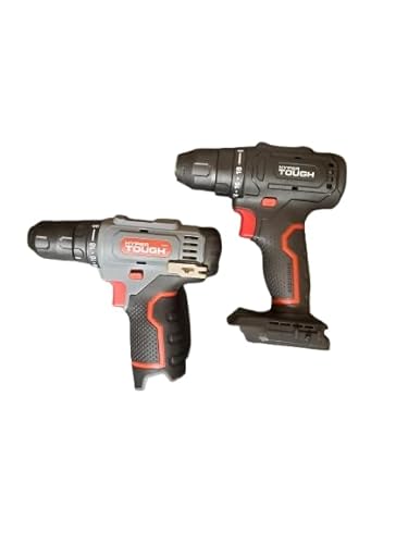 Hyper Tough 20V & 12V Cordless Drills Combo Bare Tools No Battery No Charger