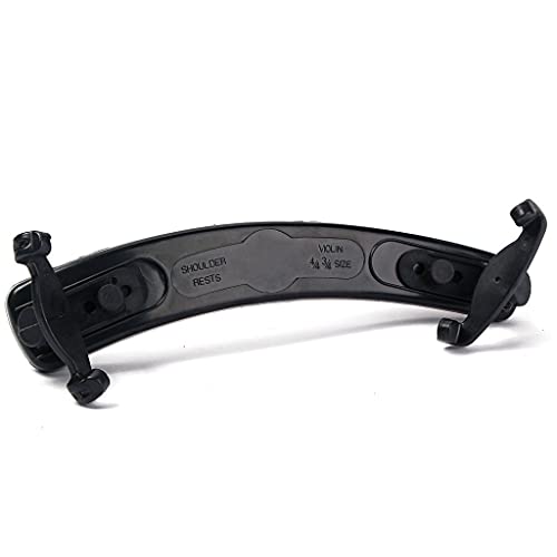 Meech Shoulder Rest For Violin 4/4 Collapsible Plastic Material With Thick Sponge Violin Shoulder Rest 4-4-3/4 Universal Black #TOP5