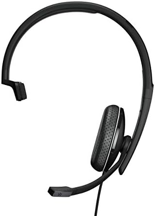 EPOS | Sennheiser Adapt 135 USB II (1000914) - Kablolu, Tek Taraflı Kulaklık - 3,5 mm Jak ve USB Bağlanabilirliği - UC Optimize Edilmiş - Üstün Ses - Geliştirilmiş Konfor - Çağrı Kontrolü - Siyah - Görsel 2