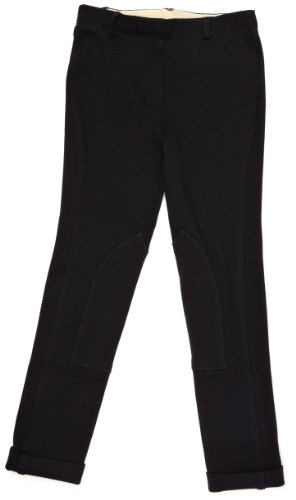 Harry Hall TEX Childrens Chester GVP Jodhpurs (26 inches Regular) (Navy Blue)