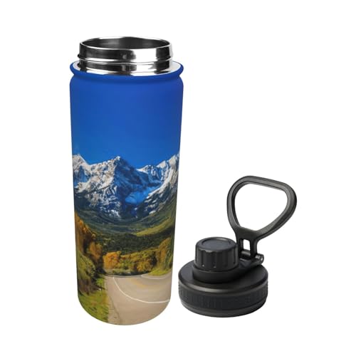 Botella de agua aislada de acero inoxidable duradera 18 onzas 3