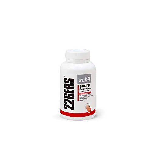 226ERS Sub9 Salts Electrolytes, Sales Minerales con Vitaminas y Jengibre - 100 cápsulas