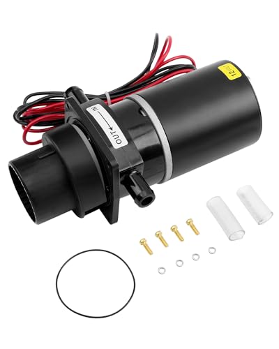 Jabsco Macerator Pump, Marine Toilet Assembly Kit, 37041-0010, Compatible with Jabsco 37010-0090 37010-0000 37010-1000 37010-1090, Boat Yacht Quiet Flush Toilet Electric Macerating, 12-Volt, No Leak