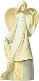 Enesco Foundations March Monthly Angel Figurine, 7-1/2-Inch