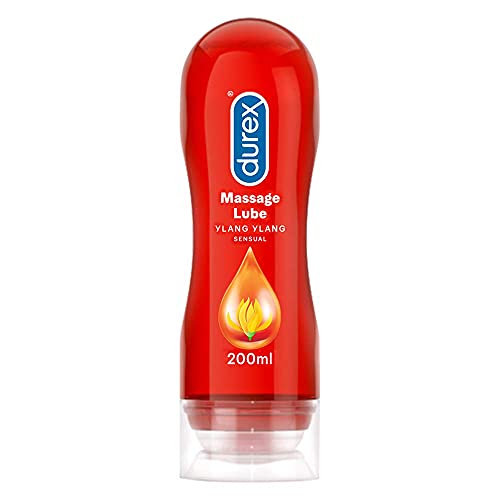 Image of Durex Play Lubricant Gel, Cheeky Cherry - 50 ml & Durex Play Massage 2in1 Sensual - 200 ml