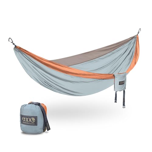 Image of ENO, Eagles Nest Outfitters DoubleNest Lightweight Camping Hammock, 1 to 2 Person, Special Edition Colors, ATC