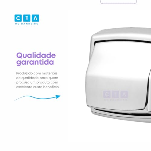 Acabamento Valvula Descarga Deca Hydra Max Docol Abs Cromado