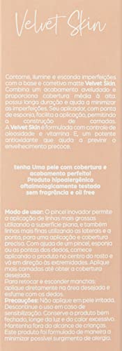 Base e Corretivo Matte Velvet Skin Nude, Mari Maria
