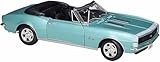 chevrolet camaro 1/18 maisto para Chevrolet Camaro SS 396 para Convertible Aleación Retro Vintage Coche Colección Decorativa Regalo 1:18