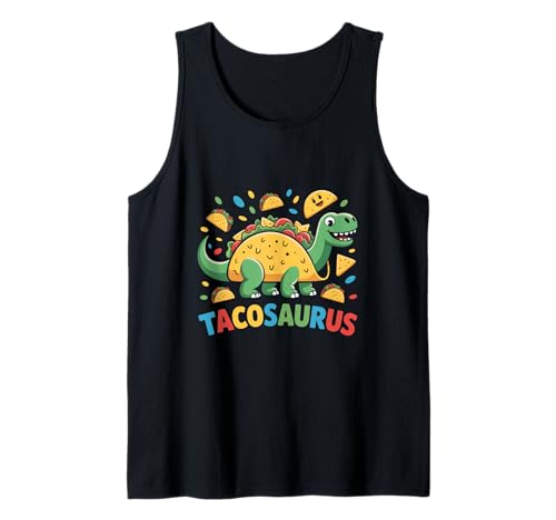 Tacos Amante Significato Divertente Taco Dinosauro Tacosaurus Canotta