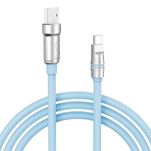 2 �p�b�N 3A USB A to C �����P�[�u�� PD15W �t�̃V���R�[�� �\�t�g �^�C�v C �f�[�^ �R�[�h(Brown,1.2mAnd2M)