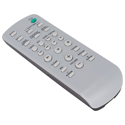 ASHATA Mando a Distancia Universal para CD HiFi, Mando a Distancia Portátil, No Requiere Programación ni Emparejamiento, Material ABS, Duradero