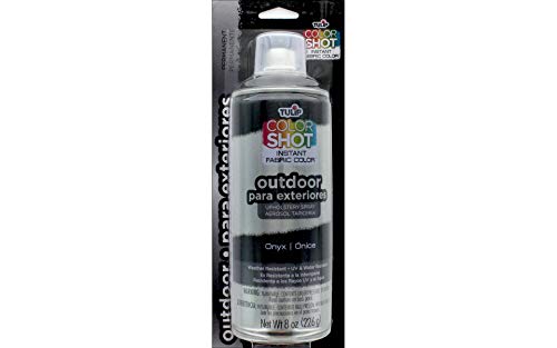 Tulip Color Shot CS Outdoor Uph Spray 8oz Onyx, 8 Ounce (Pack of 1)