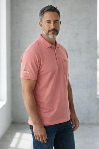 Image of Men Regular fit Polo Neck Front Pocket ||Pocket Embroidery Casual Wear T-Shirt||Half Sleeve Side on Sleeve Embroidery|| Button Closer t Shirt for Men